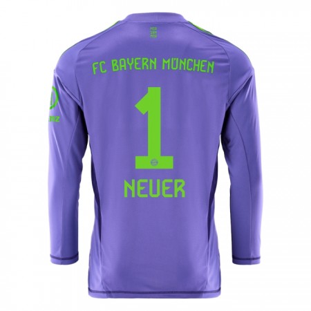 Fotbalové dres FC Bayern Mnichov Neuer 1 Brankářské Venkovní 2024-25 Krátký Rukáv